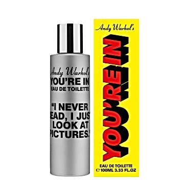 Comme des Garçons Andy Warhol: "I Never Read, I Just Look at Pictures 100 ml Eau de Toilette Spray