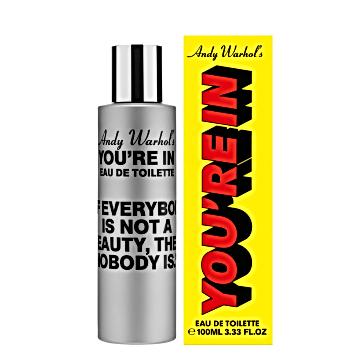 Comme des Garçons Andy Warhol: "If Everybody is Not a Beauty, Then Nobody Is" 100 ml Eau de Toilette Spray