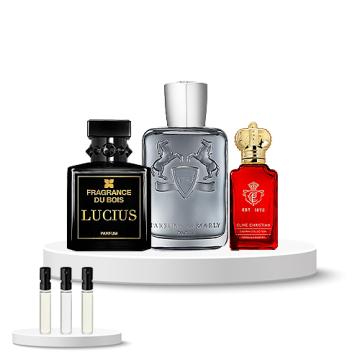 Discovery Box (Parfums de Marly Castley, Fragrance du Bois Lucius, Clive Christian Town & Country) 