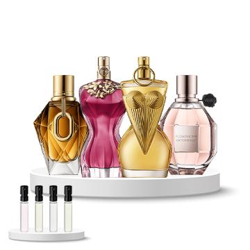 Discovery Box (Viktor & Rolf Flowerbomb, Jean Paul Gaultier Gaultier Divine, Rabanne Million Gold, Jean Paul Gaultier La Belle)