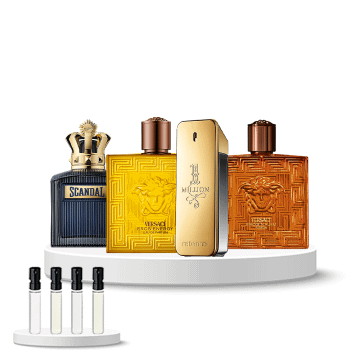 Discovery Box (Rabanne 1 Million, Jean Paul Gaultier Scandal pour Homme Intense, Versace Eros Energy, Versace Eros Najim)