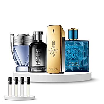 Discovery Box (Rabanne Invictus, Rabanne 1 Million, Hugo Boss Boss Bottled Beyond, Versace Eros EDP)