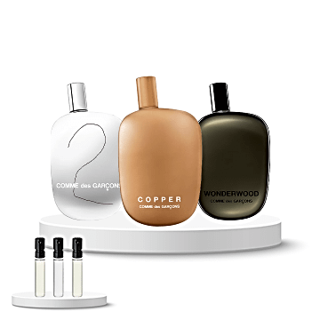 Discovery Set All-Gender (Comme des Garçons Copper, Comme des Garçons 2, Comme des Garçons Wonderwood)