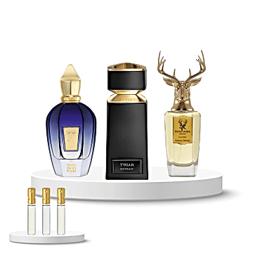 Discovery Set All-Gender (Bvlgari Le Gemme Tygar Extrait, Xerjoff More Than Words, Pana Dora Scandic)