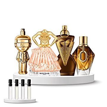 Discovery Set Women (Karl Lagerfeld Absolu, Rochas Audace, Rabanne Million Gold, Jean Paul Gaultier Gaultier Divine Elixir)