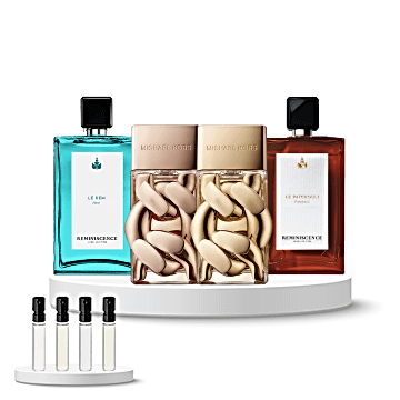 Discovery Set Women (Reminiscence Le Rem, Reminiscence Le Patchouli, Michael Kors pour Femme, Michael Kors pour Femme Absolu)