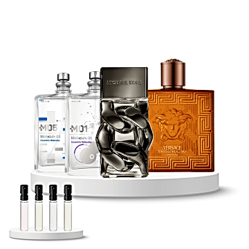 Discovery Set Men (Versace Eros Najim, Escentric Molecules Escentric 01, Michael Kors Absolu, Escentric Molecules Molecule 05)
