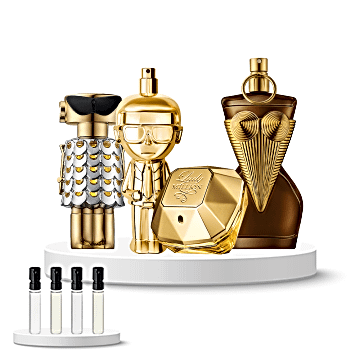Discovery Set Women (Rabanne Fame, Karl Lagerfeld Karl Ikonik Absolu, Jean Paul Gaultier Gaultier Divine Elixir, Rabanne Lady Million)