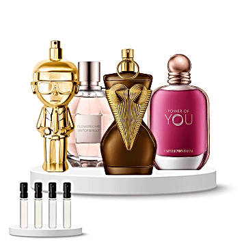 Discovery Set Women (Viktor & Rolf Flowerbomb, Karl Lagerfeld Karl Ikonik Absolu, Jean Paul Gaultier Gaultier Divine Elixir, Armani Power of You)