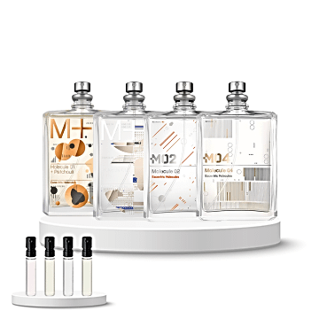 Discovery Set Escentric Molecules (Molecule 01+ Black Tea, Molecule 01+ Iris, Molecule 02, Escentric 04)