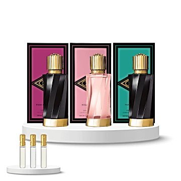 Discovery Set All Gender (Versace Atelier Versace Rose Flamboyante, Versace Atelier Versace Éclat de Rose, Versace Atelier Versace Fleur de Maté)