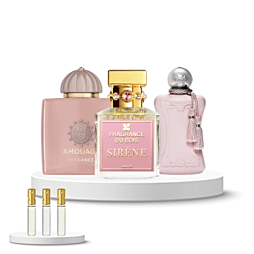 Discovery Set Niche Women (Fragrance du Bois Sirène, Parfums de Marly Delina, Amouage Guidance)