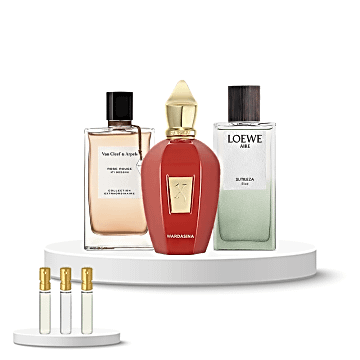 Discovery Set All Gender (Xerjoff Wardasina, Loewe Aire Sutileza Elixir, Van Cleef & Arpels Rose Rouge)