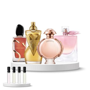 Discovery Set Women (Jean Paul Gaultier Divine, Giorgio Armani Sì Parfum, Rabanne Olympéa, Lancôme La vie Est Belle Vanille Nude))