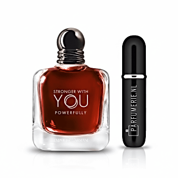 Emporio Armani Stronger With You Powerfully 100 ml Eau de Parfum Spray + Navulbare Tasspray