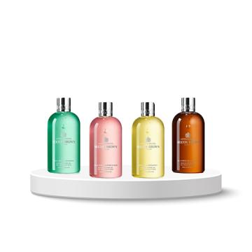 Molton Brown Discovery Set met 4 x 30 ml miniatuur Bath & Showergels