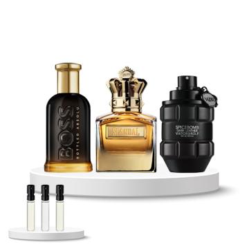 Discovery Box (Boss Bottled Absolu, Jean Paul Gaultier Scandal Absolu, V&R Spicebomb Leather)