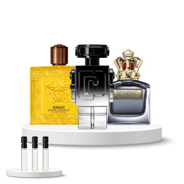 Discovery Box MEN (Versace Eros Energy, Rabanne Phantom Elixir, Jean Paul Gaultier Scandal pour Homme)