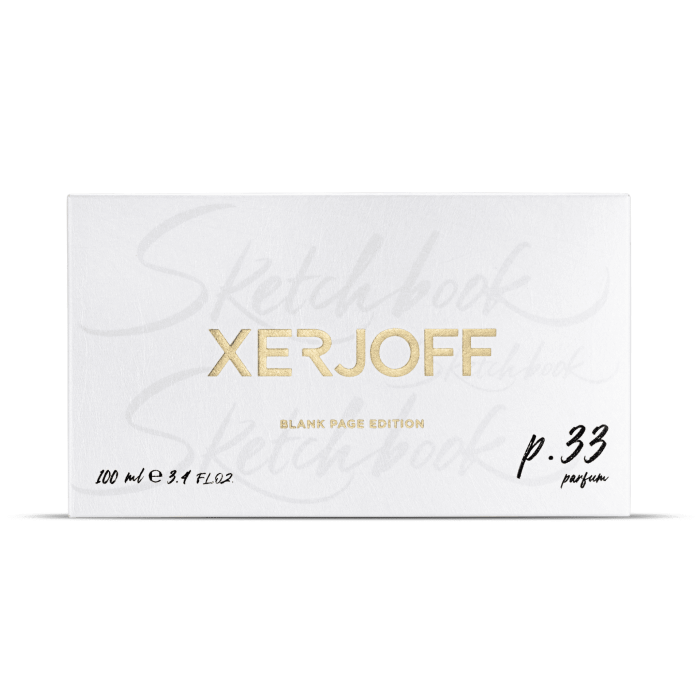 Xerjoff Sketchbook P33 Blank Page Edition Eau de Parfum