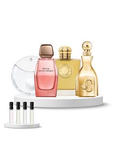 Discovery Box WOMEN (Issey Miyake A Drop D'Issey, Narciso Rodriguez All of Me Intense, Burberry Goddess Intense, Jimmy Choo Le Parfum)