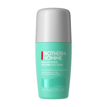 Biotherm Homme Aquapower Anti-transpiratie Roll-on Deodorant 48 uur bescherming 75ml