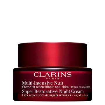 Clarins Super Restorative Night Cream Dry Skin 2022