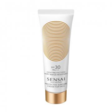 Sensai Silky Bronze Protective Suncare Cream for Face SPF30 50 ml