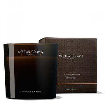 Molton Brown Re-Charge Black Pepper 3 Wick Candle 600 gr. OP=OP