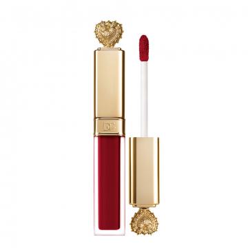 Dolce & Gabbana Devotion Lipstick in Mousse No Transfer Matte Liquid Lip 410 Audacia OP=OP