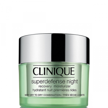 Clinique Superdefense Night Recovery Moisturizer "Very Dry to Dry Combination"