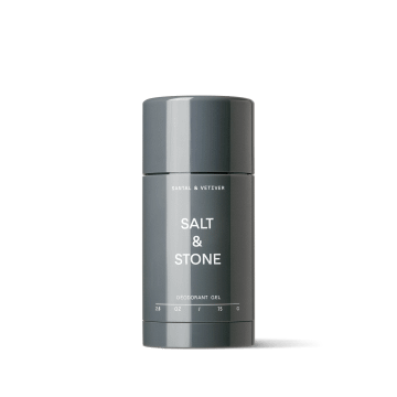 Salt & Stone Santal & Vetiver 75g. Deodorant Sensitve Gel