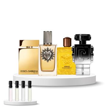 Discovery Box (Devotion Men, D&G the one gold, Rabanne Phantom Elixir, Versace Eros Energy)