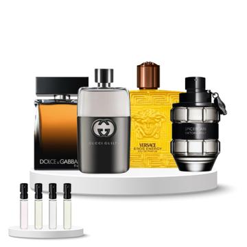 Discovery Box (Versace Eros Energy, V&R Spicebomb, Gucci Guilty pour Homme, Dolce & Gabbana the One)