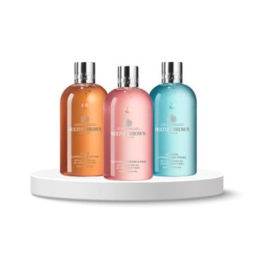 Molton Brown Discovery Set met 3 x 30 ml miniatuur Bath & Showergels