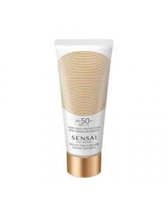 Sensai Silky Bronze Protective Suncare Cream for Body SPF50