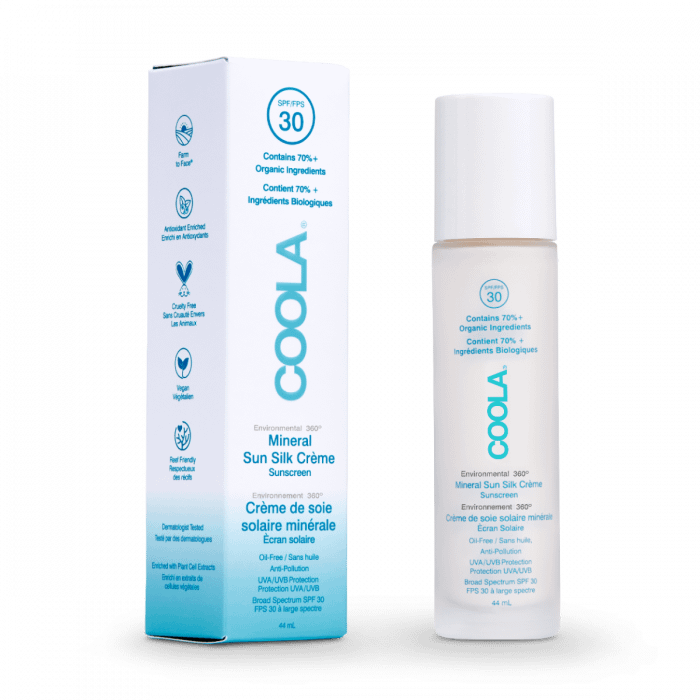 Coola Mineral Silk Creme SPF 30 Unscented Oil-Free