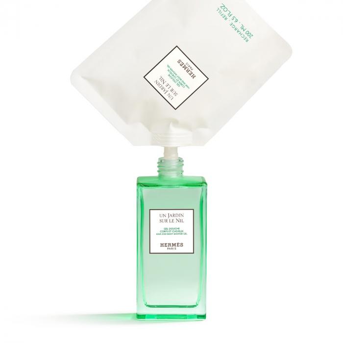 Hermès Un Jardin sur Le Nil Hair and Body Cleansing Gel Refill