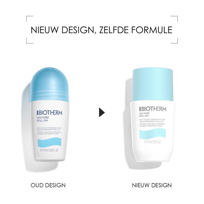 Biotherm Deo Pure Roll-On Deodorant Anti-Perspirant 75ml