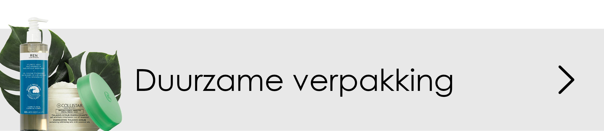 Shop Producten met een duurzame verpakking