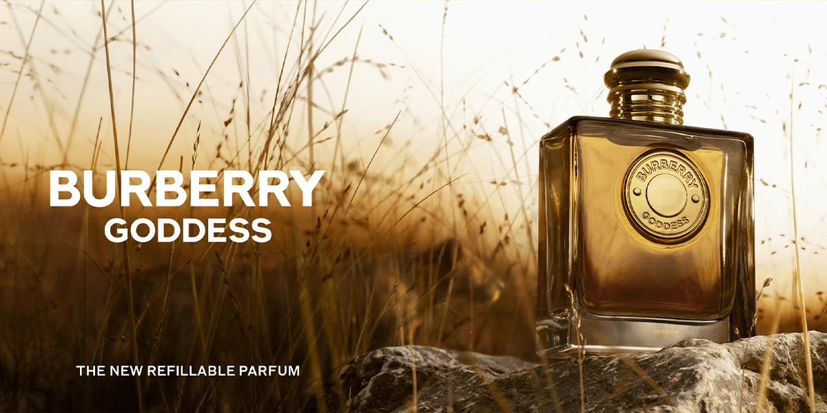 Promotie voor Burberry